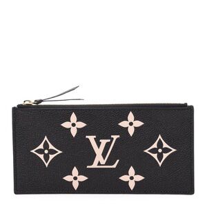 10 - Black Felicie Pouchette Empreinte Leather Insert